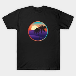 Gradient Palms T-Shirt